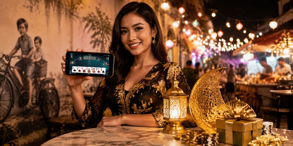 Paparan odds pertandingan sukan rummy sempena Hari Raya di Penang